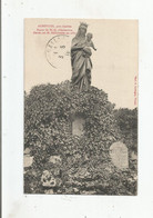 AUBEVOYE PRES GAILLON (EURE) STATUE DE NOTRE DAME D'AUBEVOYE ELEVEE PAR M ALABOISETTE EN 1883   1916 - Aubevoye