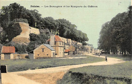 Falaise       14        Les Bercagnes Et Les Remparts Du Château        (voir Scan) - Falaise