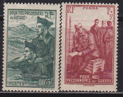 France 1941 For Our Prisoners MNH Michel 500/501 - Neufs