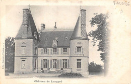 Falaise       14          Le Château De Longpré      (voir Scan) - Falaise