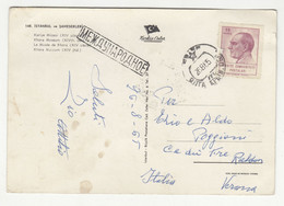 Le Musée De Khora Postcard Posted 1965 Jalta (Turkish Stamp - Russian Postmarks) To Verona B220720 - Covers & Documents