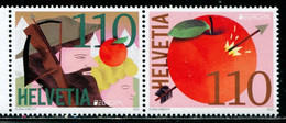 XH0604 Switzerland 2022 Europa Folktale 2V MNH - Unused Stamps