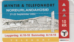 Faroe Islands, OO-002, Myntir Og Telefonkort. Mint And Wrapped, Only 1.500 Issued, 2 Scans. - Faeroër
