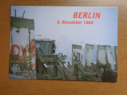 Deutschland / Berlin 9 November 1989 -> Written - Andere & Zonder Classificatie