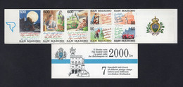 San Marino 1992 - Booklet - Tourism Attractions - MNH** - Excellent Quality - Superb*** - Booklets