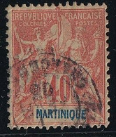 Martinique N°40 - Oblitéré - TB - Oblitérés