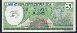 SURINAM  P127b 25 GULDEN 1985 UNC. - Surinam