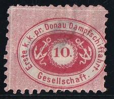 Autriche Compagnie Danubienne N°4 - DDSG - Neuf * Avec Charnière - Aminci - B - Autres & Non Classés