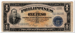 PHILIPPINES,1 PESO,1944,P.94,F-VF - Philippines