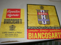 ETICHETTA  BIANCO SARTI - Alcoholen & Sterke Drank