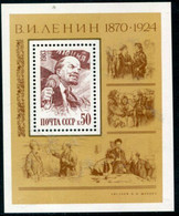 SOVIET UNION 1983 Lenin Birth Anniversary Block MNH / **.  Michel Block 165 - Ungebraucht
