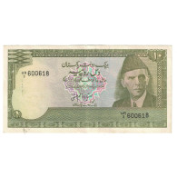 Billet, Pakistan, 10 Rupees, KM:29, TTB - Pakistan