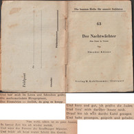 Allemagne 1942. Livret De Franchise, Feldpost. Guerres Napoléoniennes, Chimère Des Mathématiques, Antisémitisme - Napoléon