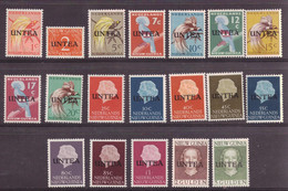 Nederlands Nieuw Guinea - Dutch New Guinea UNTEA Full Series MNH ** (1962) - Nouvelle Guinée Néerlandaise