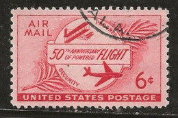 Etats-Unis 1953 N° Y&T : PA. 46 Obl. - 2a. 1941-1960 Usados