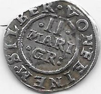 Allemagne - Brunswick Wolfenbuttel - 2 Mariengroschen 1649 - Argent - Altri & Non Classificati