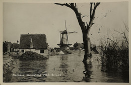 Delcampe - Zierikzee // Bolwerk (Molen) - Watersnood 1953 - Zierikzee