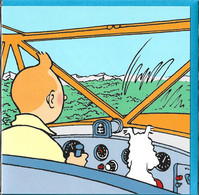 Double Carte Pliante/Dubbele Vouwkaart/Doppelte Faltkarte** - Tintin/Kuifje - Milou/Bobbie - Les Cigares Du Pharaon - Philabédés (cómics)