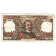 France, 100 Francs, Corneille, 1968, N.333, TB+, Fayette:65.22, KM:149c - 100 F 1964-1979 ''Corneille''