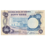 Billet, Nigéria, 50 Kobo, Undated (1973-78), KM:14d, SPL - Nigeria