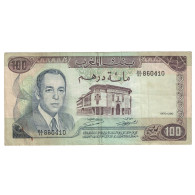 Billet, Maroc, 100 Dirhams, 1970/AH1390, KM:59a, TB+ - Maroc