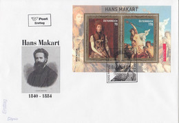 FDC AUSTRIA Block 64 - Lettres & Documents