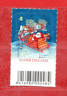 (Mn1) FINLANDIA ** - 2001 - BABBO NATALE - CHRISTMAS. Codice A Barre  MNH**. - Unused Stamps