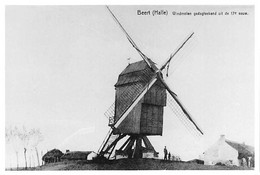 E235 - Beert Halle Windmolen - Molen - Moulin - Mill - Mühle - FOTO - - Halle