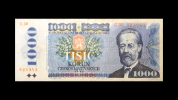 # # # Banknote Tschechoslowakei (Czechoslovakia) 1.000 Korún 1985 # # # - Czechoslovakia