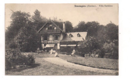 Belgique AMOUGIES (Enclus) Villa Sablière  Oblitération Sur Carte Postale 1912 - Kluisbergen