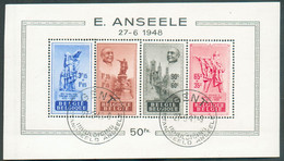 BL 26 - Bloc ANSEELE, Obl. GENT 27-6-1948.  Superbe.  COB. 95 Euros  - 17701 - Blocks & Sheetlets 1924-1960