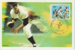 Nouvelle Calédonie Carte Maximum 1999 Sports Base-ball 795 - Maximumkaarten