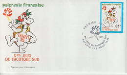 Polynésie Française FDC 1995 Jeux Du Pacifique 488 - FDC