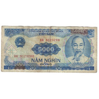 Billet, Viet Nam, 5000 D<ox>ng, 1991 (1993), KM:108a, TB+ - Viêt-Nam
