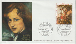 France FDC 1999 Tableau Van Dyck 3289 - 1990-1999