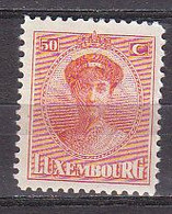 Q2834 - LUXEMBOURG Yv N°155 * - 1921-27 Charlotte Voorzijde