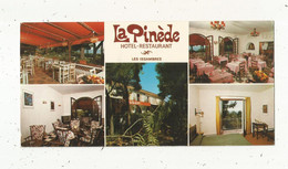 Cp Panoramique, 210 X 105 Mm , Hôtel-restaurant LA PINEDE, 83 , LES ISSAMBRES, Multi Vues, Frais Fr 1.75 E - Hotels & Restaurants