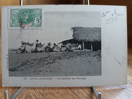 CPA  -  COTE D'IVOIRE - La Rentrée Au Garage  (1911) Animée ,bateau..(S29-22) - Côte-d'Ivoire