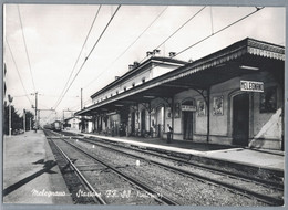 MA21 Cartolina MELEGNANO - Stazione Ferroviaria (MILANO) - FG NV - Sonstige & Ohne Zuordnung