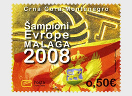 Montenegro 2008 S - Champions Of Europe - Malaga - Montenegro