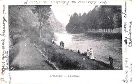 Aywaille - L'Emblève (sic) L'Amblève (animée,1910) - Aywaille