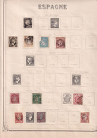 Espagne - Collection Ancienne Vendue Page Par Page - Tous états - Sammlungen
