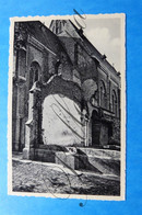 Balgerhoeke Bij Eeklo Kerk & Pastorie Pastorij -Puinen 1940 (-1945)Guerre Mondiale WOII-lot X 4 Cpa - Eeklo
