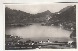 B4782) STROBL U. Abersee - Kirche Häuser Salzkammergut ALT - Strobl