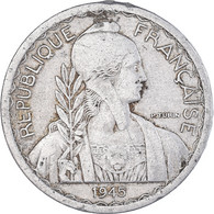 Monnaie, Indochine Française, 20 Cents, 1945 - Indochina Francesa