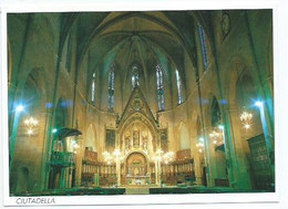 INTERIOR DE LA CATEDRAL DE CIUTADELLA.-  MENORCA.- ILLES BALEARS - Menorca