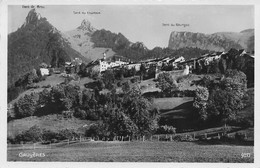 Gruyères Dent De Broc Dent Du Chamois Dent Du Bourgos 1932 - Broc