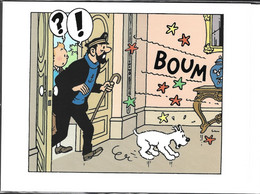 Double Carte Pliante/Dubbele Vouwkaart** Kuifje/Tintin - Les Bijoux De La/De Juwelen Van De/Die Juwelen Der - Castafiore - Philabédés (cómics)