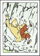 Double Carte Pliante / Dubbele Vouwkaart** Kuifje/Tintin - Le Sceptre D'Ottokar / De Scepter Van Ottokar - Philabédés (fumetti)