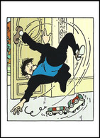 Double Carte Pliante / Dubbele Vouwkaart** - Tintin/Kuifje - Haddock - L'affaire Tournesol / De Zaak Zonnebloem - Philabédés (comics)